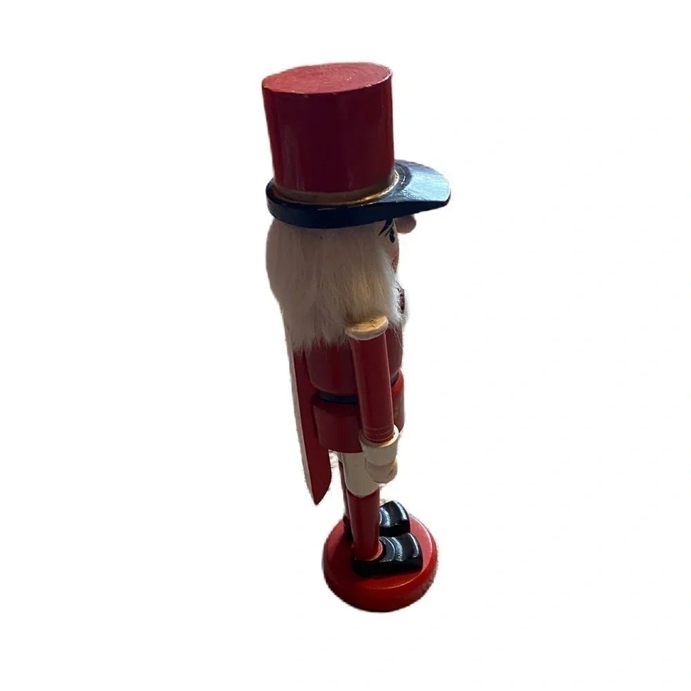 Red Nutcracker Christmas Decor Vintage